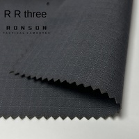 Rongsheng fábrica Stock poliéster algodón TELA ESCOCESA impermeable transpirable resistente al desgaste para ropa táctica al aire libre tejida