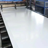 Panneau en plastique de film optique mat de feuille de diffusion de PC d'éclairage uniforme pour le montage d'affichages