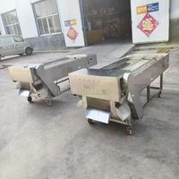 Trancheuse à poisson industrielle automatique à usage intensif Coupe-poisson à ruban congelé Prix d'usine en vente Machines de traitement du poisson