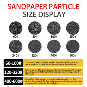 Wholesale Custom Grit Sanding Sheets 30mm for Industrial Mold Surface Finishing and Deburring - Product Image 5