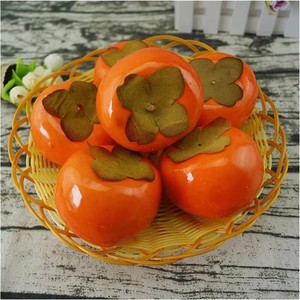 Modèle de fruit artificiel réaliste en mousse de kaki pour la décoration de <span class=keywords><strong>cuisine</strong></span> et de maison, accessoires de photographie, décoration de festival d'Halloween - Product Image 2