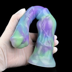 YOCY Liquid Silicone Horse <b>Dildo</b> 9.8 Inch Long Monster <b>Dildos</b> Realistic Animal Penis Anal Plug Sex Toys for Adult - Product Image 4
