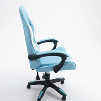 Grande chaise de gaming ergonomique en cuir, réglable, pivotante à 360 degrés, pour bureau, visiteur, PC, maison, jeu