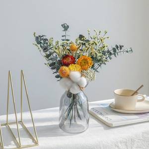 Ramo de Flores Secas Naturales a Granel <span class=keywords><strong>con</strong></span> Hojas Secas de <span class=keywords><strong>Eucalipto</strong></span> y Algodón - Proveedor de Decoración Rústica para el Hogar, Ecológica y Duradera - Product Image 3