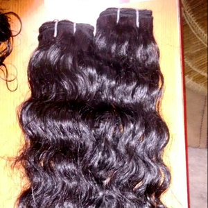 ผมแท้ Remy Hair อินเดีย ผมเวอร์จินแท้แบบต่อผม  ติดป้ายสั่งทำพิเศษ  ไม่ผ่านการแปรรูป  ลอนลึกธรรมชาติ  เย็บสองชั้นด้วยเครื่องจักร  ไม่มีสารเคมี - Product Image 1