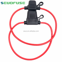 Porte-fusible étanche 14AWG à lame standard en ligne, adaptateur de fusible, vente directe usine