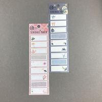 Personnalisé coréen Kawaii mignon dessin animé papeterie auto-adhésif Plan quotidien Notes autocollantes bloc-notes bloc-notes pour une utilisation au bureau