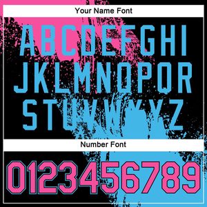 เสื้อโปโลกอล์ฟพิมพ์ลายสีชมพู ดำ น้ำเงินสดใส แบบยูนิเซ็กซ์ สั่งทำได้ตามต้องการ แห้งเร็ว ระบายอากาศดี เหมาะสำหรับเล่นกีฬา - Product Image 5