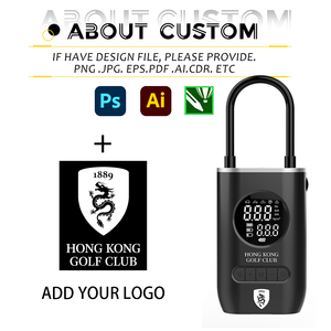 Inflador de Neumáticos para Auto, Moto, Bicicleta y Balones, Bomba de Aire Eléctrica Portátil de 7.4V y 150PSI, Compresor de Aire para Auto con Logotipo Personalizado - Product Image 3