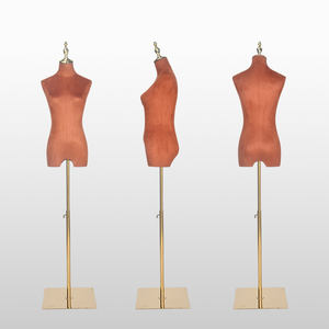 ชุดเดรสสีดำสำหรับตกแต่งแฟชั่นชุดเดรสหุ่นโชว์ปรับได้ - Product Image 3