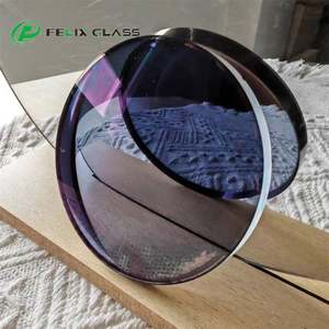 Lunettes optiques transparentes avec verres photochromiques gris anti-bleu et anti-buée HMC 1,56 avec revêtement vert à vision simple - Product Image 5