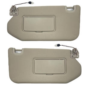 Parasol Trasero Beige para Infiniti, Par, 96401-9PB0A, PVC de Color Sólido con Etiquetas de Advertencia - Product Image 3