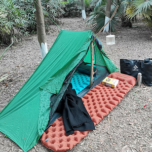 Tapis <span class=keywords><strong>de</strong></span> <span class=keywords><strong>couchage</strong></span> gonflable, léger et pressoir pour les pieds, Camping, revêtement TPU, matelas à Air, vente en gros, - Product Image 6