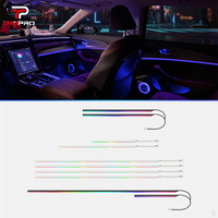 Bande lumineuse LED RGB d'ambiance intérieure TMPRO pour Hongqi H5 2023-2024, lampe d'ambiance dynamique symphonique, accessoires de modification