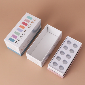 Caja de regalo con cajón para aceites esenciales, con polvo magnético de esencia impresa de alta calidad y polvo liofilizado, para envasado cosmético. - Product Image 3