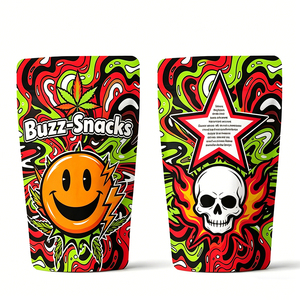Sheng Kang <b>Packaging</b> Blaze-Rocks Stand Up Pouch Zipper Bag Digital Printed Resealable Food Grade BOPP Laminated - Product Image 3