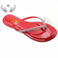 Sandales plates grande taille pour femmes, style international, avec pince à diamants, tongs durables, marque privée pour femmes