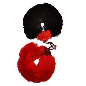 Esposas de alta calidad, Juguetes sexuales para parejas, puños de Bondage <span class=keywords><strong>BDSM</strong></span>, <span class=keywords><strong>mangas</strong></span> esponjosas de piel increíble para esposas de felpa de acero inoxidable - Product Image 2