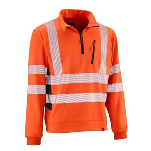 Felpe - HVS790OR S Carpathians - Colore: Arancione - Massima sicurezza in qualsiasi posizione: le sue bande riflettenti segmentate - Product Image 1