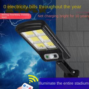 7000 lúmenes Super brillante IP67 lámpara de calle Solar COB LED luz de camino impermeable Sensor de movimiento jardín exterior seguridad pared noche - Product Image 3