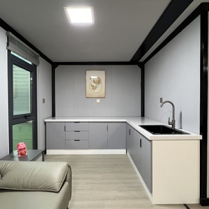 Maison Modulaire Préfabriquée Portable Conteneur Pliant Mobile Capsule de Vie Compacte 20FT 40FT Maison Mobile Économique - Product Image 6