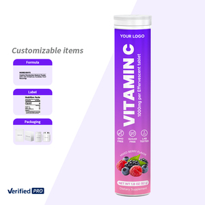 Comprimés effervescents de vitamines OEM pour soutenir la santé des cheveux, de la peau, des ongles et du cerveau - Product Image 3