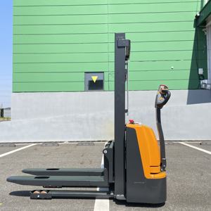 Apilador Eléctrico de Palés de 2 Toneladas, Carretilla Elevadora para Pasillos Angostos, Carretilla Elevadora Manual Inteligente, Mini Grúa, Transpaleta Manual - Product Image 3