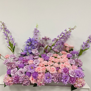 Hot Selling 9-Head Long Stem Rose Silk Artificial Flower Bouquet for Home Christmas Back School Decorations Wedding Centerpieces - Product Image 3