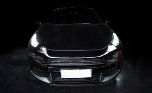 18-Airflow hava akımı gerçek kuru karbon Fiber emme sistemi için Lynk & Co 02 03 1.5T GTR motor karbon Fiber hava emme borusu - Product Image 5