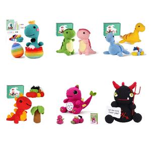 Vente chaude DIY Crochet <span class=keywords><strong>Kit</strong></span> Artisanat Animal Crochet <span class=keywords><strong>Kit</strong></span> Diy Hibou Renard Dinosaure Tortue Animal Crochet <span class=keywords><strong>Kit</strong></span> pour Débutants - Product Image 3