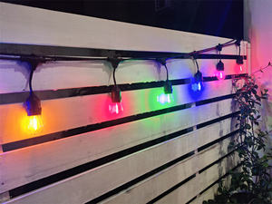 <span class=keywords><strong>Guirnalda</strong></span> De <span class=keywords><strong>Luces</strong></span> <span class=keywords><strong>Exterior</strong></span> 10M 20M 50m 100M S14 LED Cadena De <span class=keywords><strong>Luces</strong></span> E27 Impermeable Al Aire Libre <span class=keywords><strong>Guirnalda</strong></span> Patio Fiesta Luz - Product Image 4