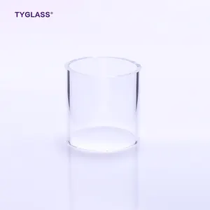 Tube en verre borosilicate transparent, 100mm, 30 m, résistant à la chaleur, tube en verre borosilicate