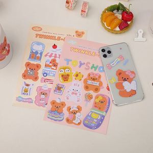 Impression de feuilles d'autocollants personnalisés FX A4 A5 A6, autocollants en vinyle adhésif imperméable, autocollants mignons de dessins animés pour enfants - Product Image 6