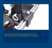 Machine à plier les boîtes en carton portables / Éditeur de cartons à utilisation facile / Outil d'assemblage de boîtes sur mesure pour le commerce électronique