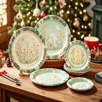 Assiettes en papier blanches de 9 pouces, non enduites, jetables, pour décorations de fête d'anniversaire pour enfants