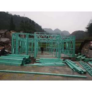 Villa de estructura de acero ligero, diseño rústico de Yunnan, China, para la construcción de casas rurales - Product Image 3