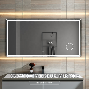 Rotación de 360 grados 10X <span class=keywords><strong>aumento</strong></span> <span class=keywords><strong>baño</strong></span> ducha tocador <span class=keywords><strong>espejo</strong></span> redondo potente <span class=keywords><strong>ventosa</strong></span> para uso en Hotel - Product Image 5