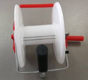 Robuste Elektrozaun wicklung, die Kunststoff-Zahnrad rolle für Klebeband drahtseil dreht - Product Image 5