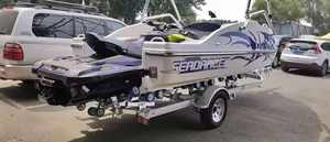 AOMAI HIGHTquatlity Petit moyeu de roue hydraulique galvanisé pour la manipulation des pneus et des jantes 19- 23 ft Tongue Boat Trailer - Product Image 3