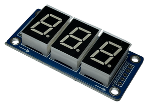 Módulo de Pantalla LED de 7 Segmentos y 3 Dígitos 74HC595, Rojo, con Registro de Desplazamiento en Cascada, 3.3V 5V, para Arduino, Temporizador, Contador, Medidor de Voltaje - Product Image 6