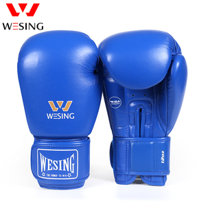 Guantes de Boxeo Wesing con Logotipo Personalizado, Aprobados por la <span class=keywords><strong>IBA</strong></span>, Guantes de Boxeo Profesionales de Cuero para Mujer - Product Image 4