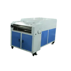 Double 100 AQ SOFT TOUCH Coater Coating 650mm Machine UV Varnish Machine For Paper WATER BASE AQUEOUS COATER