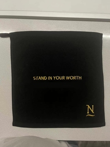 Serviettes de sport en coton biologique en vente <span class=keywords><strong>chaude</strong></span>, <span class=keywords><strong>serviette</strong></span> en coton noir avec logo personnalisé brodé - Product Image 4