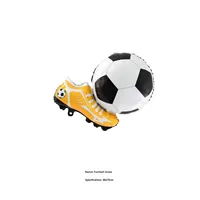 Ballons de football en forme de chaussures de football, décoration sportive, fournitures pour fête d'anniversaire d'enfants, livraison directe, nouveauté 2026