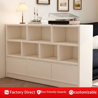 Armoire de rangement commerciale moderne et minimaliste en contreplaqué, réglable en hauteur, avec tiroirs verrouillables, multifonctionnelle pour l'école, la maison et le bureau