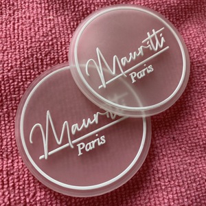 Patchs en caoutchouc PVC pour pantalons, lettres gaufrées transparentes, Badge en Silicone pour vêtements, Badge pour Jeans, 1 pièce - Product Image 2