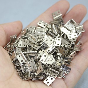Furniture Hinge 8x10mm Copper Surface Mount Durable Packaging <b>Box</b> Use - Product Image 2