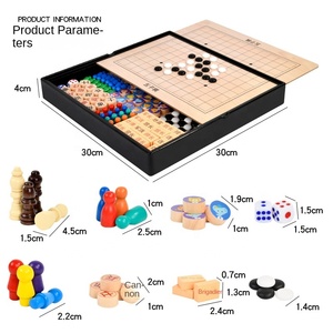 Jeu de société Gobang en bois, échecs chinois et échecs volants, édition de bureau, cadeau pour les 14 ans et plus - Product Image 5