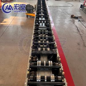 Machine de formage de rails de guidage pour portes à enroulement certifiée CE, machine de formage de rails de guidage pour portes à enroulement anti-corrosion - Product Image 2