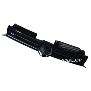 Calandre centrale du pare-chocs avant pour Volkswagen V W <span class=keywords><strong>Golf</strong></span> <span class=keywords><strong>6</strong></span> <span class=keywords><strong>MK6</strong></span> - Product Image 1